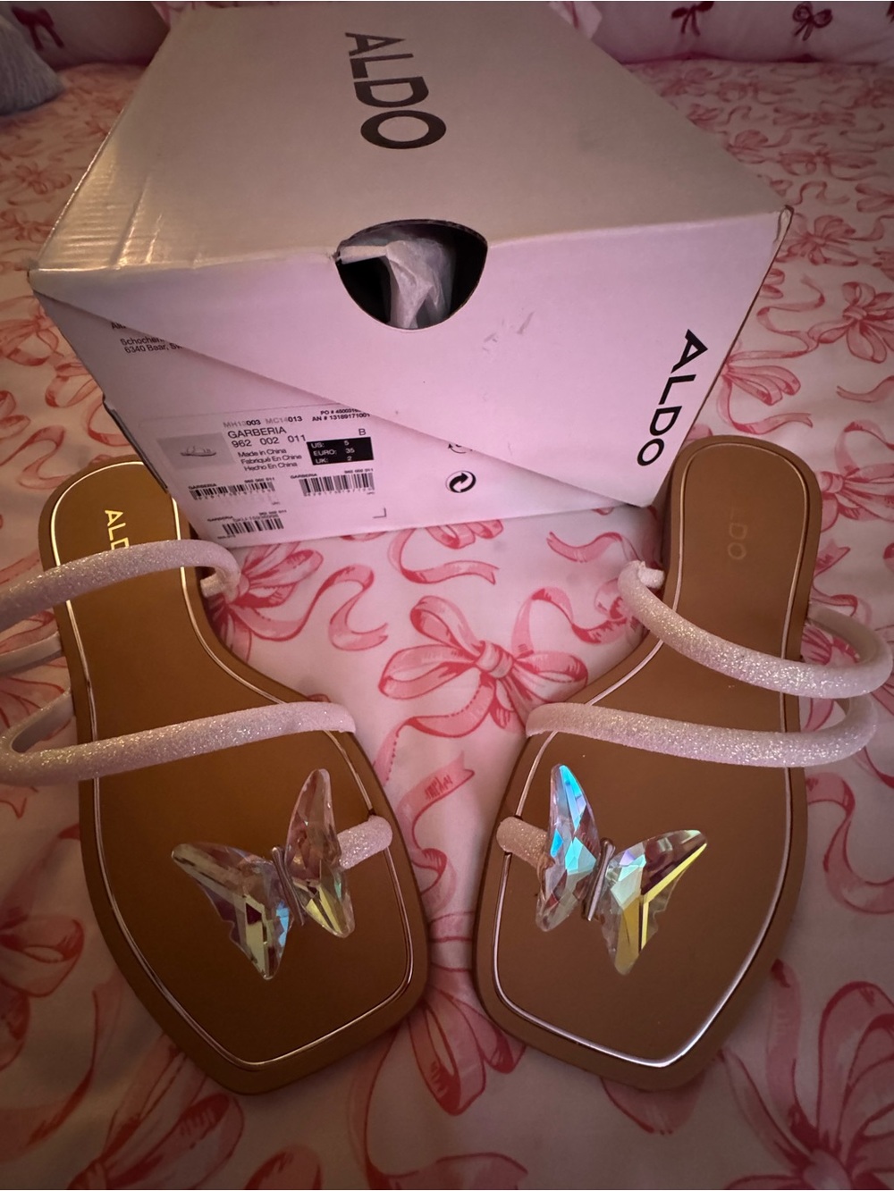 ALDO Iridescent Butterfly ALDO Women's Garberia Flate